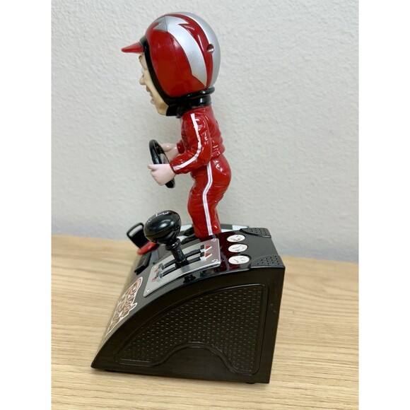 Gemmy Red Road Rage Racer Toy Electronic Moving Bobble Head Working Tested Dad - Picture 5 of 9